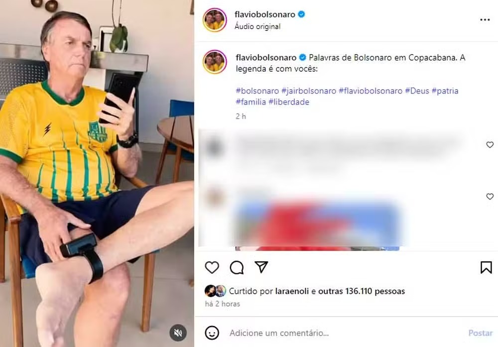 STF determina prisão domiciliar de Jair Bolsonaro